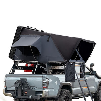 Venta al por mayor de exterior 4X4 Abierto lateral ABS Tiendas de campaña de techo de techo terrestre impermeable con cáscara dura Tienda de techo para SUV