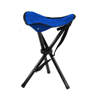 Buy 38CM Stainless Steel Camping Outdoor Chairs Portable Fishing Three Leg Folding Chair online manufacture
