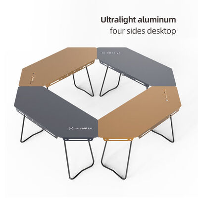 comprar la silla de tabla que acampaba portátil negra 5.5kgs fijó la tabla al aire libre de acero inoxidable de la parrilla de Glamping Fabricación en línea