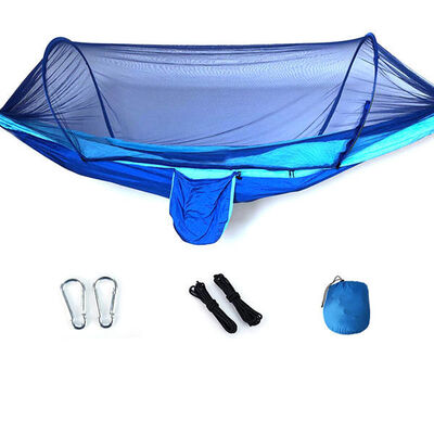 Beli 210T Nylon Ringan Portable Hanging Hammock Dengan Parasut Nilon Kelambu pembuatan online