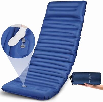 Buy Hiking Self Inflating Outdoor Sleeping Mat Inflatable Sleeping Pad Camping With Pillows online manufacture