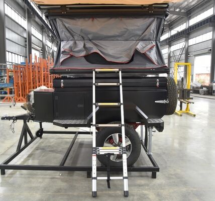 Buy Small Mini Trailer Off-road Vehicle Trailer Mini Car Camping Recreational RV Travel Trailer online manufacture