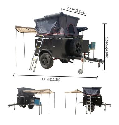 kopen Fabriek Kleine campingtrailer Speelgoedtrailer Reistrailer Kleine reistrailers online vervaardiging
