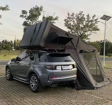 comprar 4x4 Fuera de la carretera Camping impermeable al aire libre Techo de automóvil de aluminio con cáscara dura Techo de carpa Tienda de techo de automóvil para 5 personas Fabricación en línea