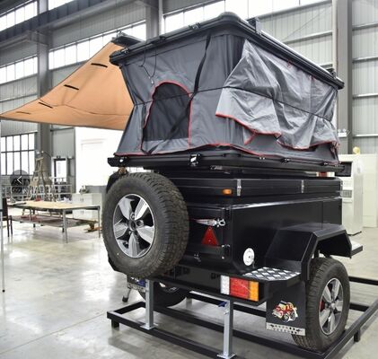 kupować Luxury 4x4 Mini RV Trailer Small Off-Road Self-Driving Camper for Car Wilderness Outdoor Tent z wysokiej klasy funkcjami produkcja online