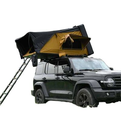 Buy 4x4 Off-Road Waterproof 4-Person Aluminum Hard Shell Roof Tent for Cars Pickup Trucks Automatic Side Open One Bedroom Canvas online manufacture