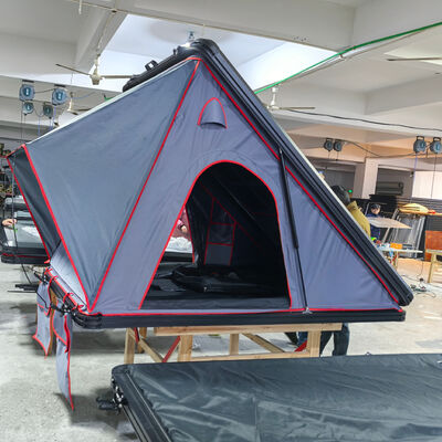 kaufen 2025 Neupreis 4WD Camping Auto Dachzelt OEM 4X4 Aluminium Hartschale Dreieck SUV Dachzelt Hartschalenzelt Camping Online-Herstellung