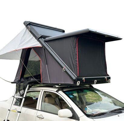 comprare Vendita all'ingrosso Tenda a tetto in lega di alluminio a guscio rigido Tenda a tetto per auto impermeabile Tenda a tetto per auto all'aperto per 4x4 veicoli fuoristrada fabbricazione online
