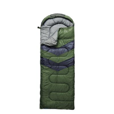 Buy Factory Wholesale Customization Wholesale Outdoor Camping Thickened Adult Hollow Cotton Winter Envelope Sleeping Bag Winter -20 online manufacture
