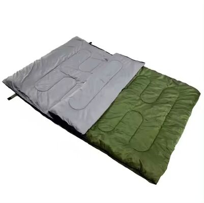comprar Fabrica mayorista Nueva bolsa de dormir para exteriores ultraligera doble impermeable ligero para 2 personas de campamento bolsa de dormir para adultos Fabricación en línea