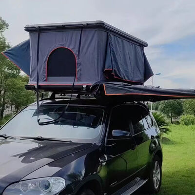 comprar Acampada de aluminio para 3 personas al aire libre senderismo en el techo en la parte superior del techo carpa carpa triángulo concha dura carpa en la parte superior del techo Fabricación en línea