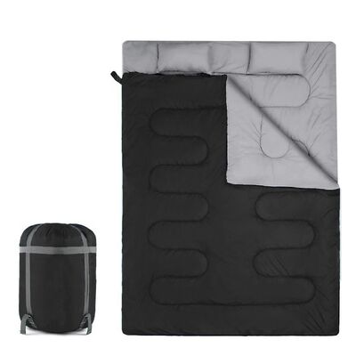 comprar Fábrica por atacado Novo Ultralight Outdoor Saco Dormitório Duplo Impermeável Leve 2 Pessoas Acampamento Saco Dormitório Para Adultos Fabricação em linha