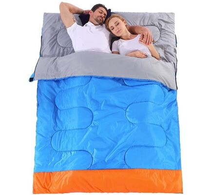 acheter Usine en gros nouveau ultra-léger extérieur Double sac de couchage imperméable léger 2 personnes Camping sac de couchage pour adultes fabrication en ligne