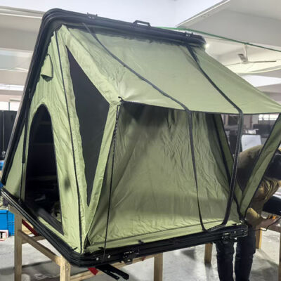 Beli Aluminium 3 Orang Tenda Atap Hard Shell Pop Up Waterproof HardShell Atap Atas Tenda Untuk Truk Jeep Mobil Tenda Sisi Untuk Mobil pembuatan online
