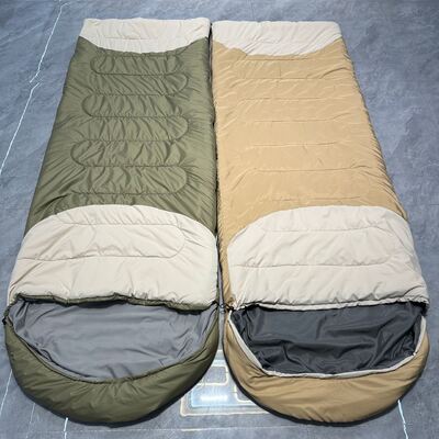Beli Pabrik Grosir Cuaca Dingin 2 Orang Tas Tidur Musim Dingin Ringan Waterproof Double Camping Tas Tidur untuk Dewasa pembuatan online