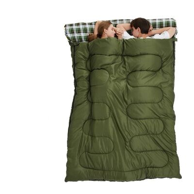 kopen Fabriek Groothandel Nieuwe Ultralight Outdoor Dubbele Slaapzak Waterdicht Lichtgewicht 2 Persoon Kamperen Slaapzak voor volwassenen online vervaardiging