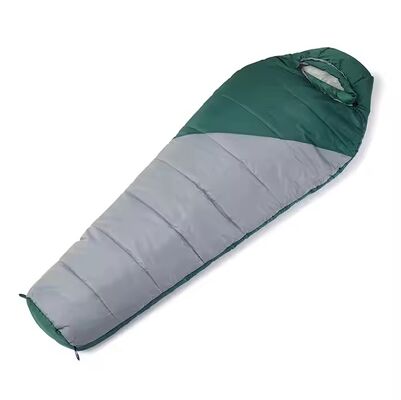 comprar Venta al por mayor de alta calidad 4 Temporada exterior Ultralight calefacción Momia inoxidable bolsa de dormir Invierno -20 de espesor bolsa de dormir para adultos Fabricación en línea