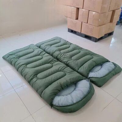 Beli Pabrik Grosir Outdoor Waterproof 4 Musim Envelope Tipe Sleeping Bag untuk Camping Hiking pembuatan online