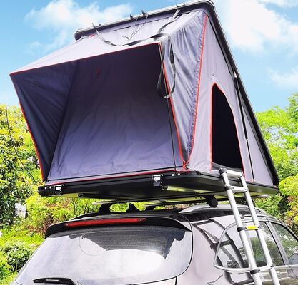 Buy 2-3 Person Pop up Roof Tent Aluminum Alloy Rooftop Tent Camping Hard Shell Roof Top Tent Hardshell for SUV Van Jeep Truck online manufacture