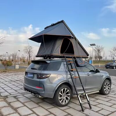 comprar Fábrica Acampamento Alumínio 3 Pessoas Caminhadas ao ar livre Telhado Telhado Auto Telhado Triângulo Clamshell Hard Shell Top Telhado Fabricação em linha