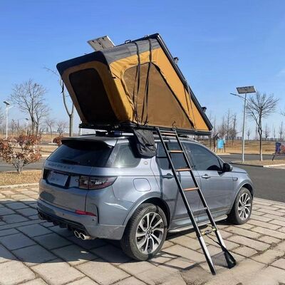 kaufen Fabrik Neues Dachzelt Outdoor Camping Träger Solar Aluminium Shell Dreieck vollautomatisches Dachzelt Online-Herstellung