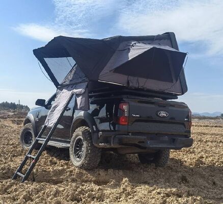 kopen Groothandel Outdoor 4X4 Side Opening ABS Hard Shell Rooftop Tent Camping Waterdicht ABS Roof Top Tent Hard Shell voor Camping online vervaardiging