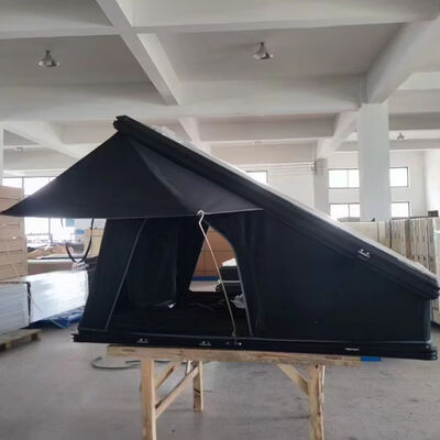 comprar Fuera 4x4 impermeable para 4 personas de aluminio con cáscara dura triángulo Techo tienda de campaña Techo de coche Techo de tienda de campaña Techo de tienda de campaña Venta de coche Fabricación en línea