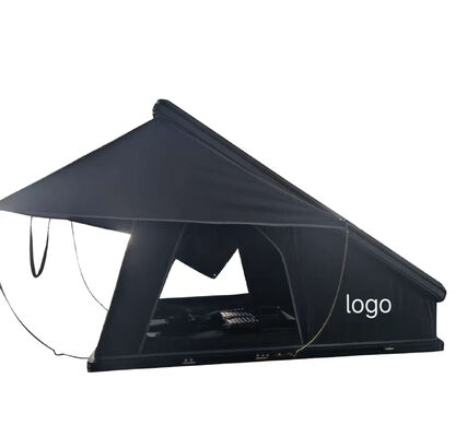 Buy Outdoor 4x4 Waterproof 4 Person Aluminum Hard Shell Triangle Rooftop Tent Car Roof Top Tent Aluminium Roof Top Tent online manufacture