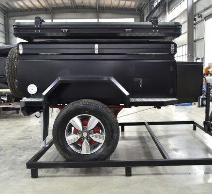 comprar Lujo 4x4 Pequeño Mini Remolque Fuera de la carretera Vehículo Camper Remolque Overland Car Camping RV Recreativo Remolque de viaje para la venta Fabricación en línea