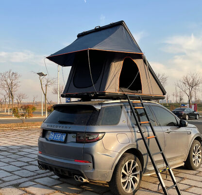 acheter SPAKYCE Camping extérieur imperméable à l'eau 4 personnes SUV Alliage d'aluminium Tente sur le toit Triangle Tente sur le toit à coque dure fabrication en ligne