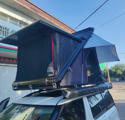 Buy NEW Style 4 Persons Roof Tent Top Hard Shell Aluminum Alloy Car Roof Tent Camping Rooftop Tent Hard Shell Hardtop Outdoor Camp online manufacture