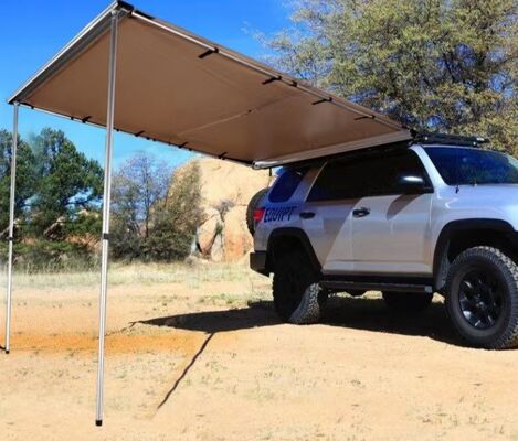 Buy Factory OEM High Quality SUV Customized Retractable Camping Rooftop Car Roof Side Awning for Camping online manufacture