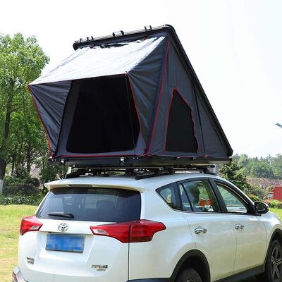 Beli SPAKYCE Outdoor Camping Waterproof 4 Orang SUV Aluminium Alloy Rooftop Tent Segitiga Hard Shell Top Roof Tent pembuatan online