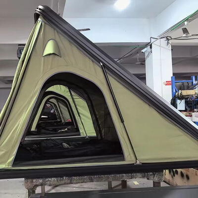 comprar 2025 Tienda de techo al aire libre para acampar 4X4 SUV de techo duro con cáscara dura de aluminio Dach Zelte Dachzelt Tienda de techo para automóviles 5 personas para acampar Fabricación en línea
