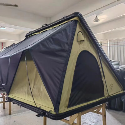 buy 2025 Outdoor Camping 4X4 SUV Hardtop Roof Tent 4 Person Hard Shell Aluminum Car Roof Top Tent for Camping online manufacture