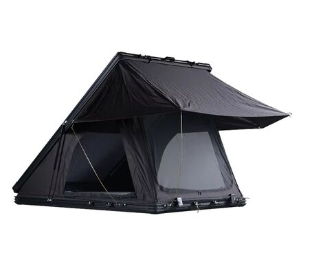 buy Outdoor 4x4 Camping Triangle Waterproof Car Rooftop Tent Hard Clamshell 4 Person Aluminum Hard Shell Roof Top Tent for Sale online manufacture