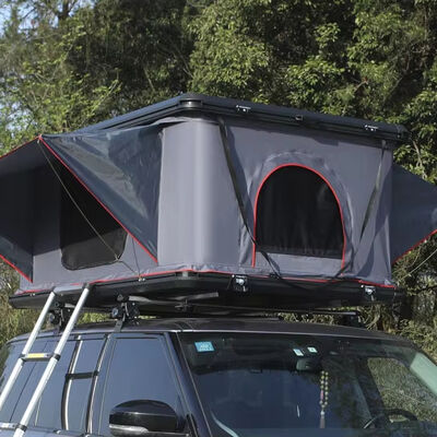 comprar Venta al por mayor de 4x4 Camping Aluminio a prueba de agua para 4 personas en el exterior Techo Techo Techo de auto Tienda de techo de techo Clamshell Concha dura Fabricación en línea