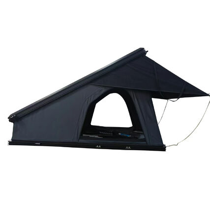 buy 4 Person Rooftop Tent Aluminum Outdoor Camping Car Rooftop Tent Waterproof Aluminum Roof Top Tent Hard Shell for Sale online manufacture