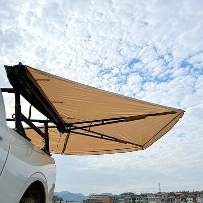 Buy Darche 270 Degree Open Fan Shape Car Rooftop Side Sunshade Awning Free Standing Oxford Fabric Fox Wing 270 Degree 270 Awning online manufacture