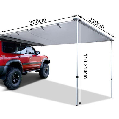 خرید چادر سقف خودرو قابل باز کردن 4x4 Offroad شکل مربع پارچه آکسفورد برای حفاظت از سقف خودرو 4x4 تولید آنلاین