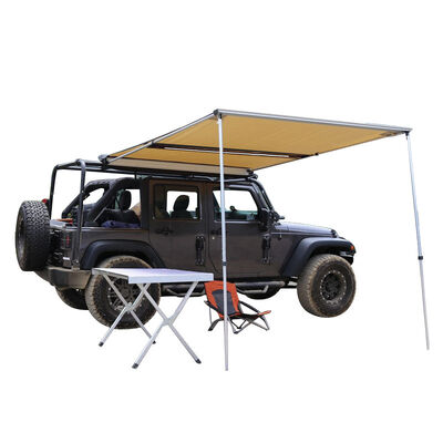 Buy Factory Custom Waterproof Retractable Car Sunscreen Canopy Tent 4x4 Outdoor SUV Roof Side Awning for Summer Made Oxford Fabric online manufacture