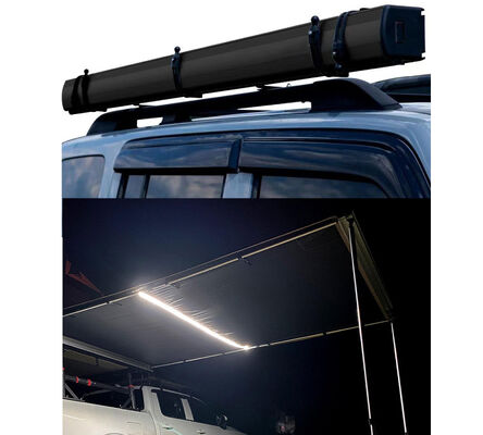 kaufen 4X4 4wd Regenfest Außen Aluminium Shell Auto Dach Seitenrückziehbare Markise Oxford Stoff Camping Zelt für Auto Camping Online-Herstellung