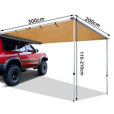comprar Vehículos para acampar al aire libre, tiendas de campaña con techo de poste de aleación de aluminio, superventas de fábrica, sombrilla y cortinas de techo impermeables Fabricación en línea