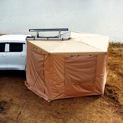Buy New Design 270 Degree Free Standing Poles Awning Car Side Roof Top Tent Made of Oxford Fabric for Camping online manufacture
