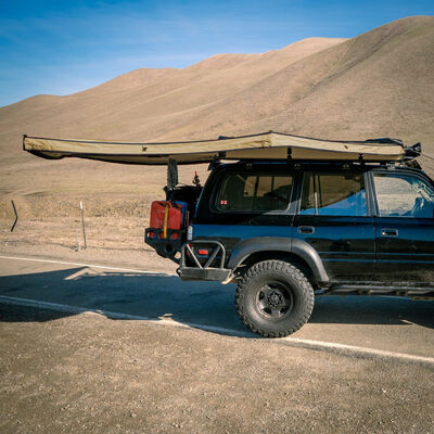 Buy 270 Awning Walls Outdoor Waterproof 270 Degree Retractable 4wd Car Side Awning Foxwing 4x4 Awning online manufacture