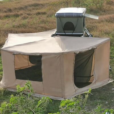 comprar Toldo 270, tienda de campaña 4x4, techo de coche todoterreno con paredes laterales, coche familiar para exteriores, coche de campamento de viaje, toldo 270 independiente Fabricación en línea