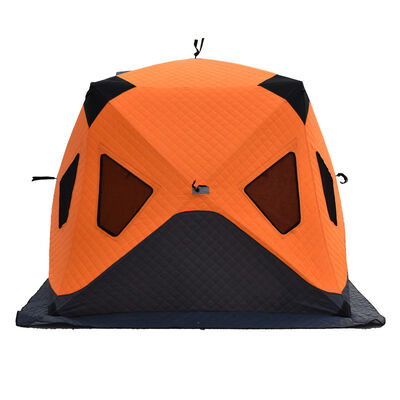 comprar Barraca de acampamento ao ar livre sauna portátil pop up barraca de pesca no gelo quadrado caminhadas isolado acampamento cubo de gelo barraca de pesca de inverno Fabricação em linha