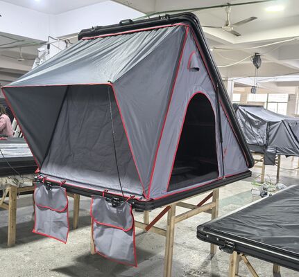 acheter 4X4 Auto de camping en plein air SUV toit dur 130cm coque dure en aluminium toit haut tente Oxford Dach Zelte Dachzelt pour 4 personnes Camping fabrication en ligne