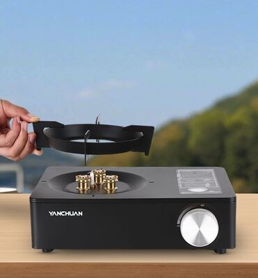 ซื้อ ขายส่งมินิแก๊สเตาBurnerกลางแจ้งแบบพกพาCassette Furnace Camping Kitchen Cookerเตาแก๊สแคมป์ปิ้ง การผลิตออนไลน์