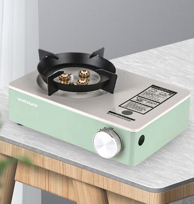 ซื้อ ขายส่งมินิแก๊สเตาBurnerกลางแจ้งแบบพกพาCassette Furnace Camping Kitchen Cookerเตาแก๊สแคมป์ปิ้ง การผลิตออนไลน์